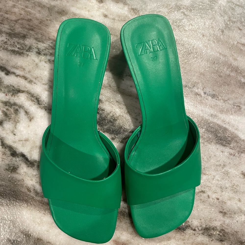 Zara mule shoes